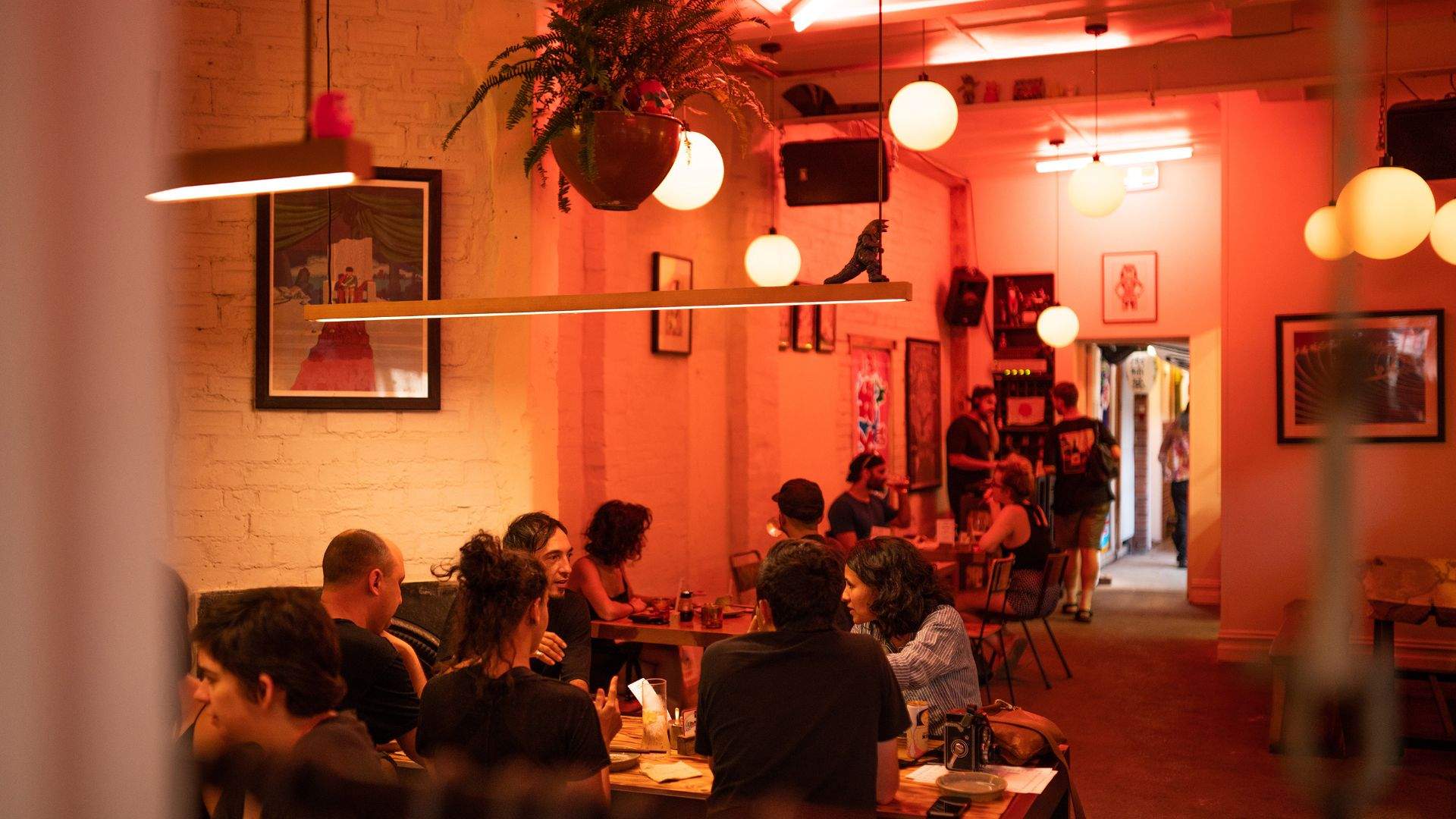 Chotto Motto interior showcasing retro Showa-era design, authentic izakaya dining, and Melbourne’s best gyoza in the heart of Collingwood