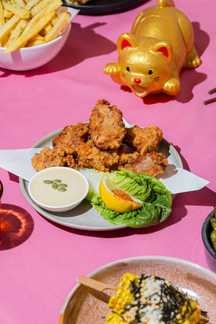 Chicken Karaage w/ Green Curry Mayo